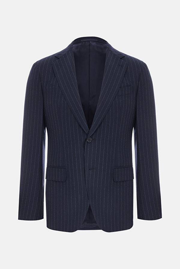 NAVY BLUE WOOL SUIT 6
