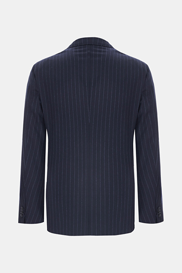 NAVY BLUE WOOL SUIT 7