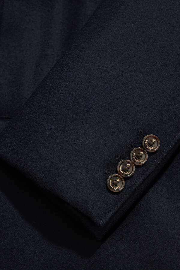 NAVY BLUE WOOL TOPCOAT 7