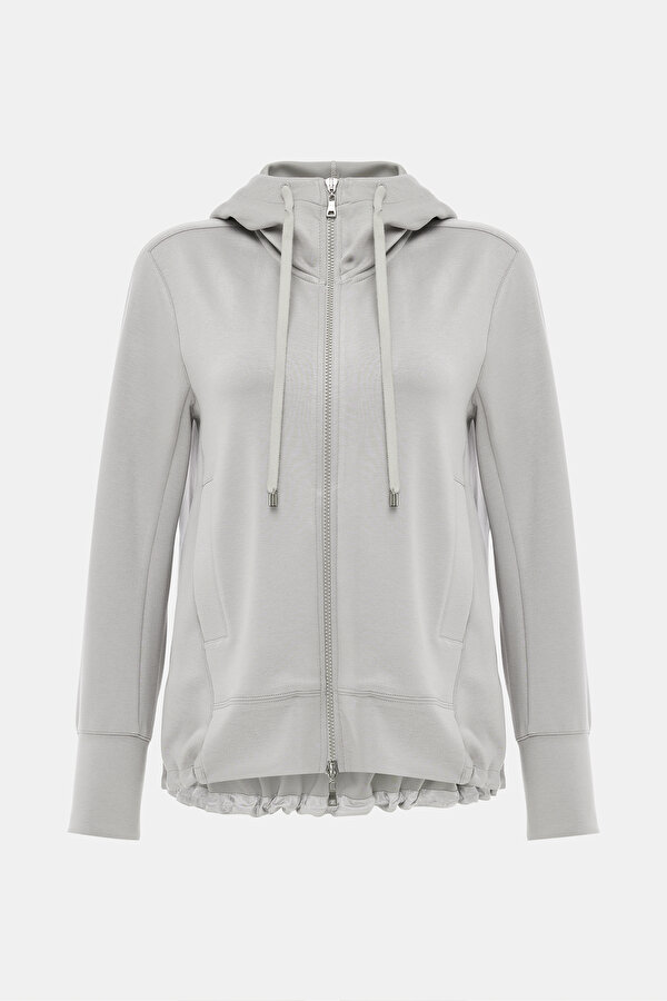 GREY HOODIE SWEATSHIRT