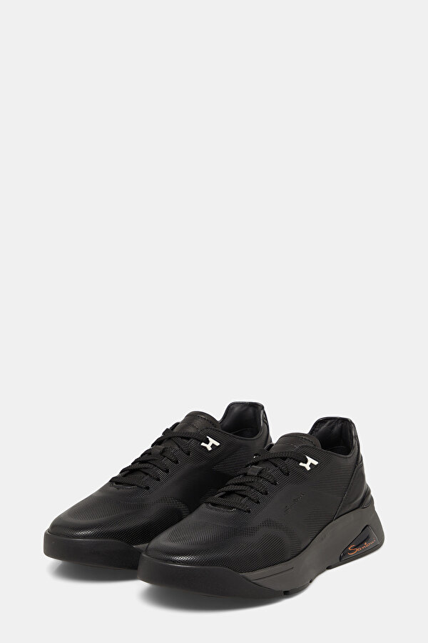 BLACK LEATHER SHOES 2