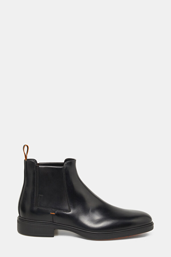 BLACK LEATHER BOOT
