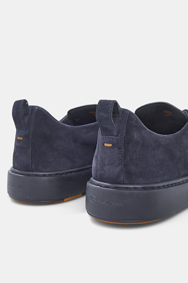 NAVY BLUE LEATHER SHOE 6