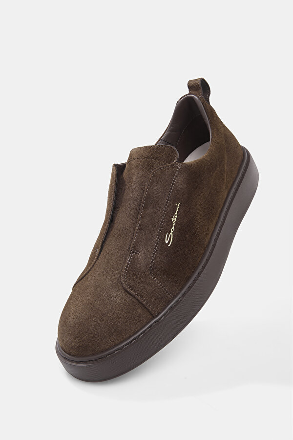 BROWN LEATHER SHOE 7
