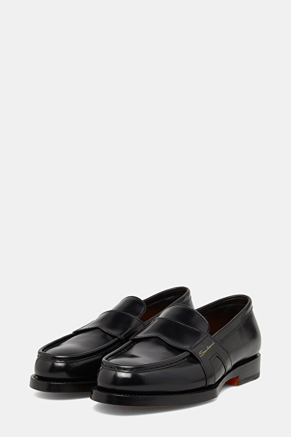 BLACK LEATHER SHOE 2