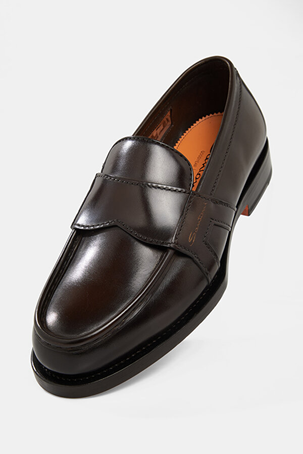 BROWN LEATHER SHOE 7