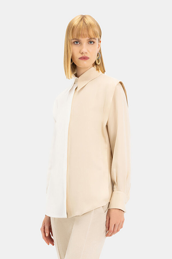 WHITE LONG SLEEVE SHIRT