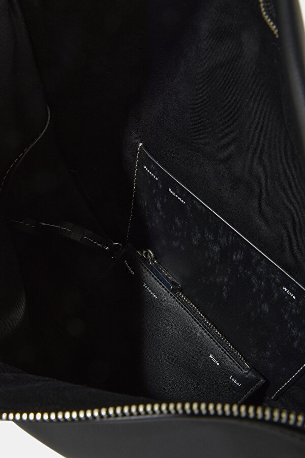 BLACK LEATHER BAG 7