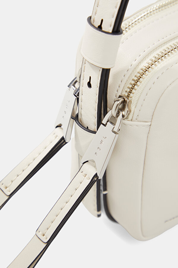 ECRU LEATHER BAG 6