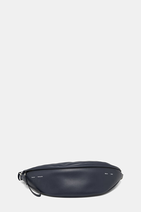 NAVY BLUE LEATHER BAG 2