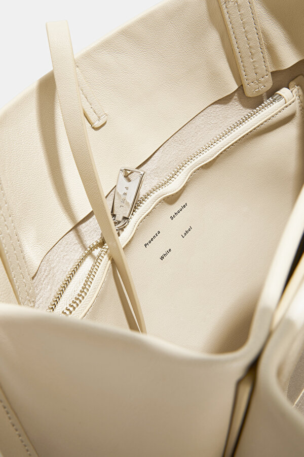ECRU LEATHER BAG 7