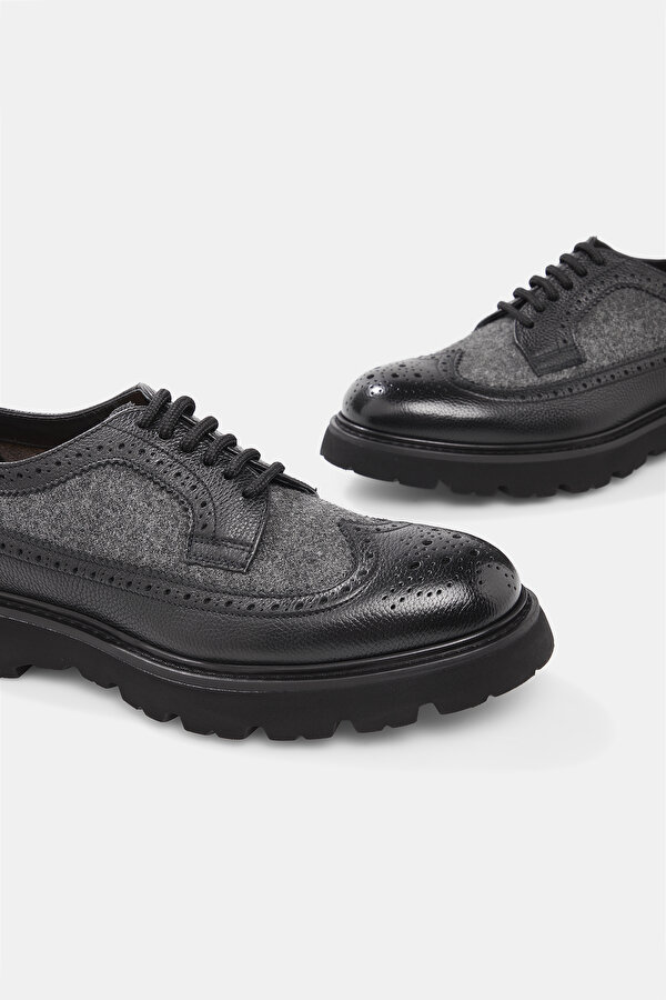 GRAY MELANGE SHOE 6