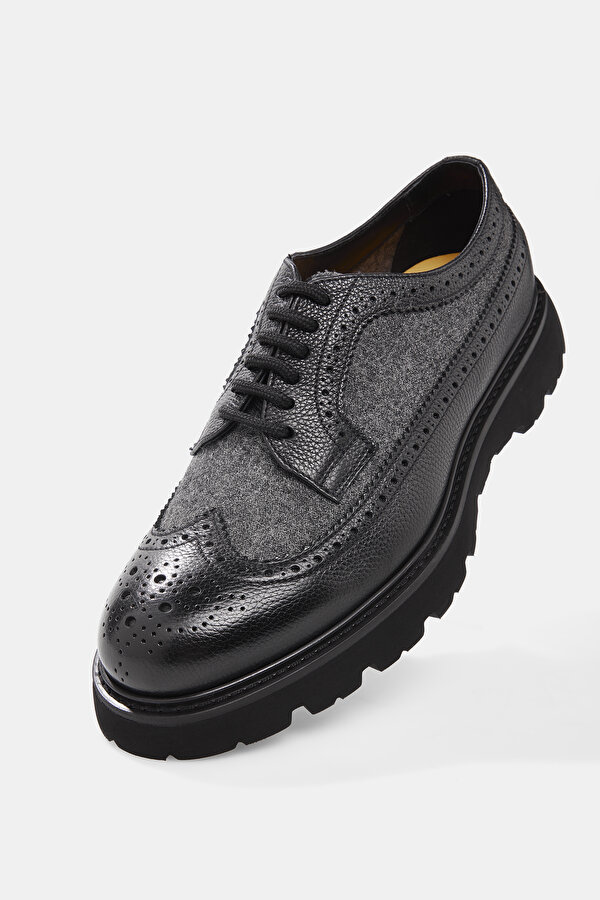 GRAY MELANGE SHOE 7