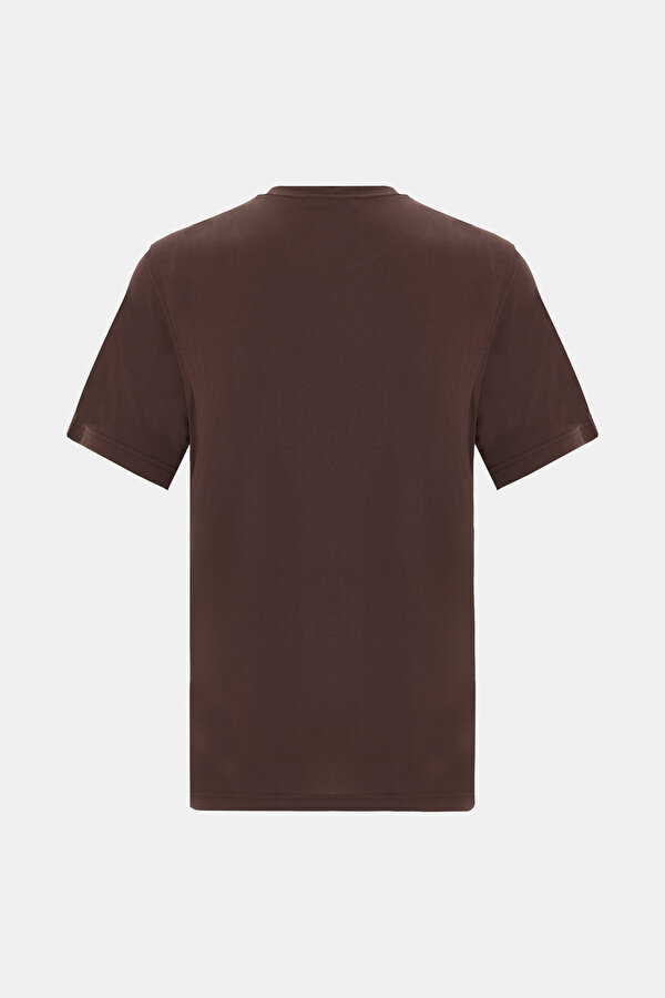 BRICK BASIC / ROUND NECKLINE SHORT SLEEVE TSHIRT 2