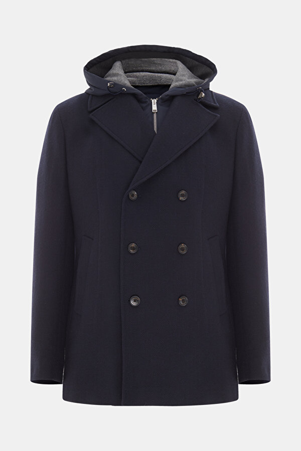 NAVY BLUE REEFER JACKET