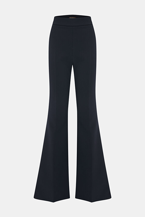 NAVY BLUE STRAIGHT CUT TROUSERS