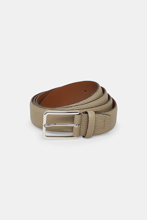 BEIGE LEATHER BELT 2