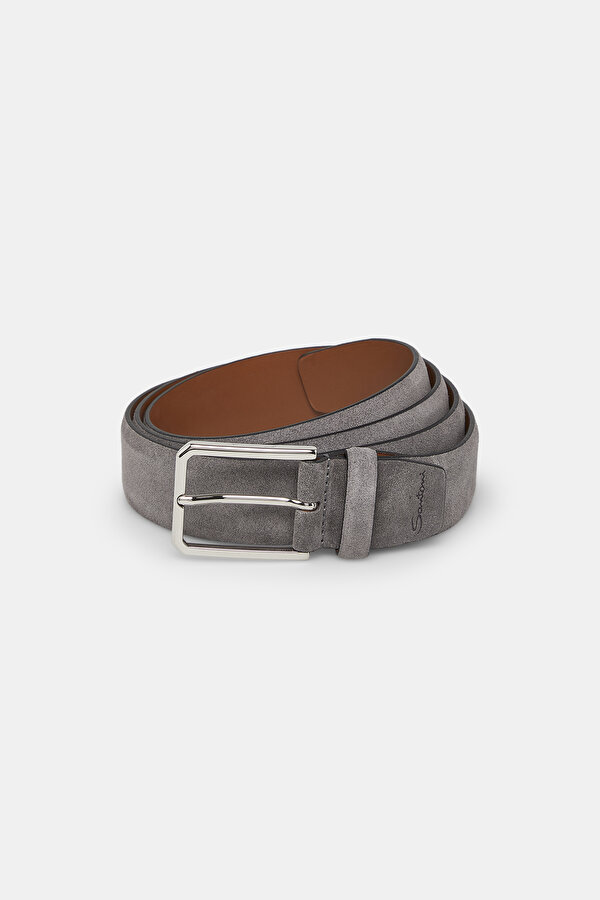 GREY SUEDE BELT 2