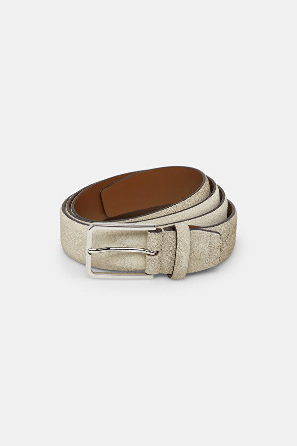 BEIGE LEATHER BELT 2