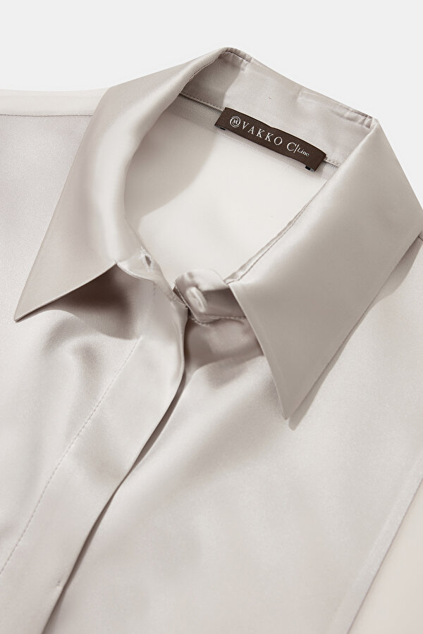 BEIGE LONG SLEEVE SHIRT 7