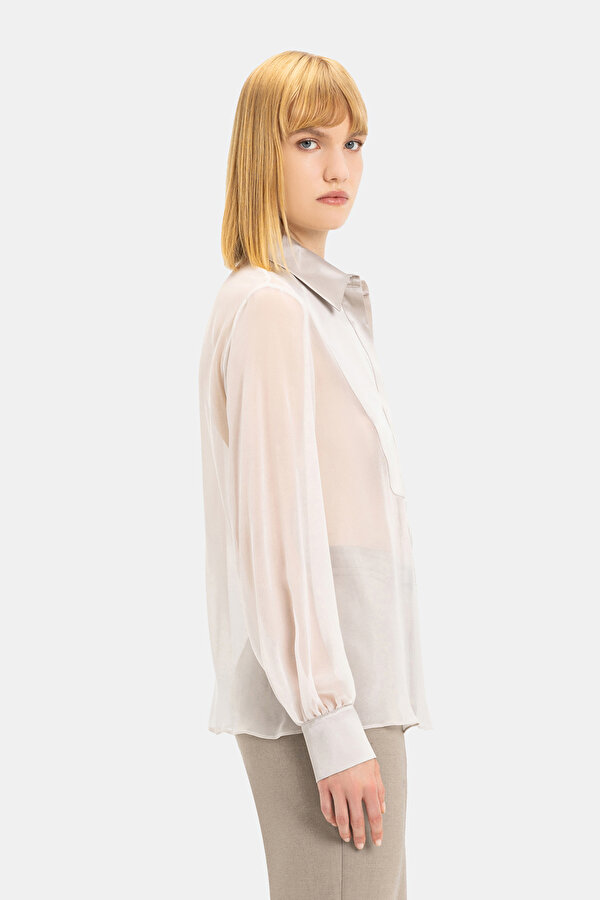 BEIGE LONG SLEEVE SHIRT 2