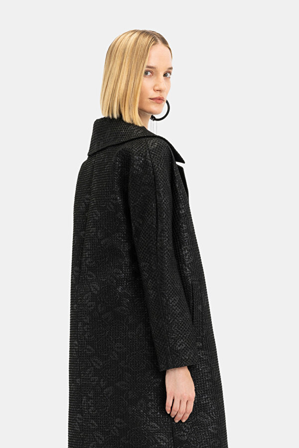 BLACK REEFER JACKET 7