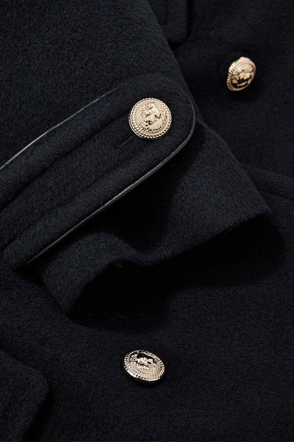DARK NAVY BLUE REEFER JACKET 12