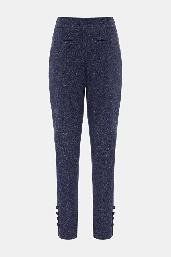 NAVY BLUE SKINNY LEG TROUSERS 2