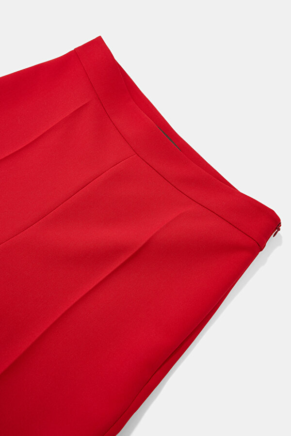 RED SKINNY LEG TROUSERS 6