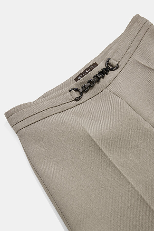 MINK SKINNY LEG TROUSERS 6