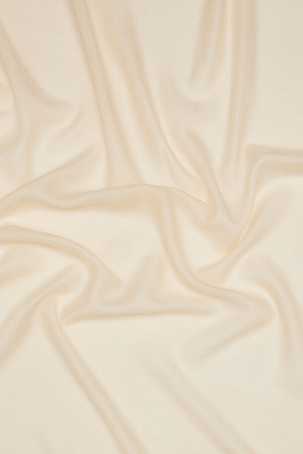 ECRU JACQUARD CASHMERE SHAWL 2