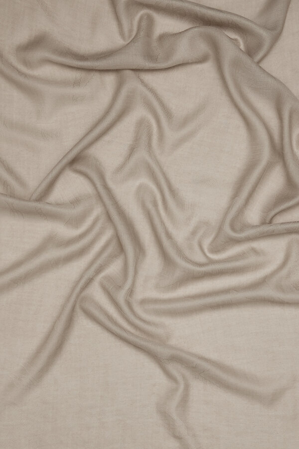 MINK JACQUARD CASHMERE SHAWL 2