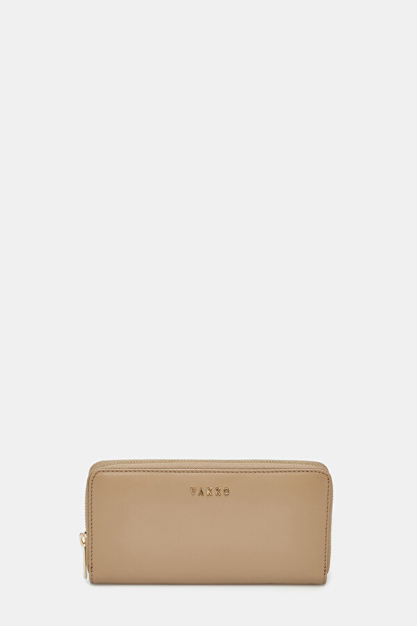 GREY LEATHER WALLET