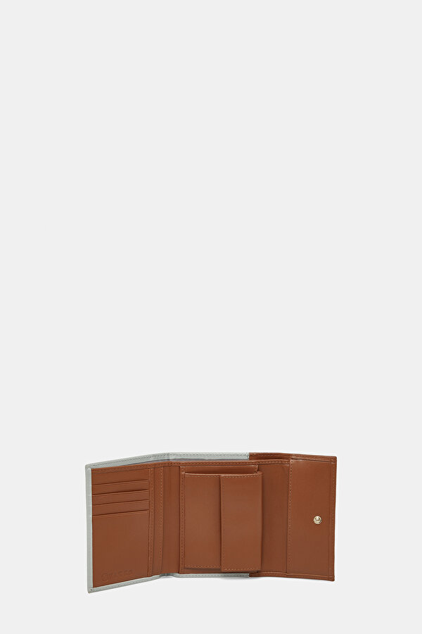 TAN LEATHER WALLET 6