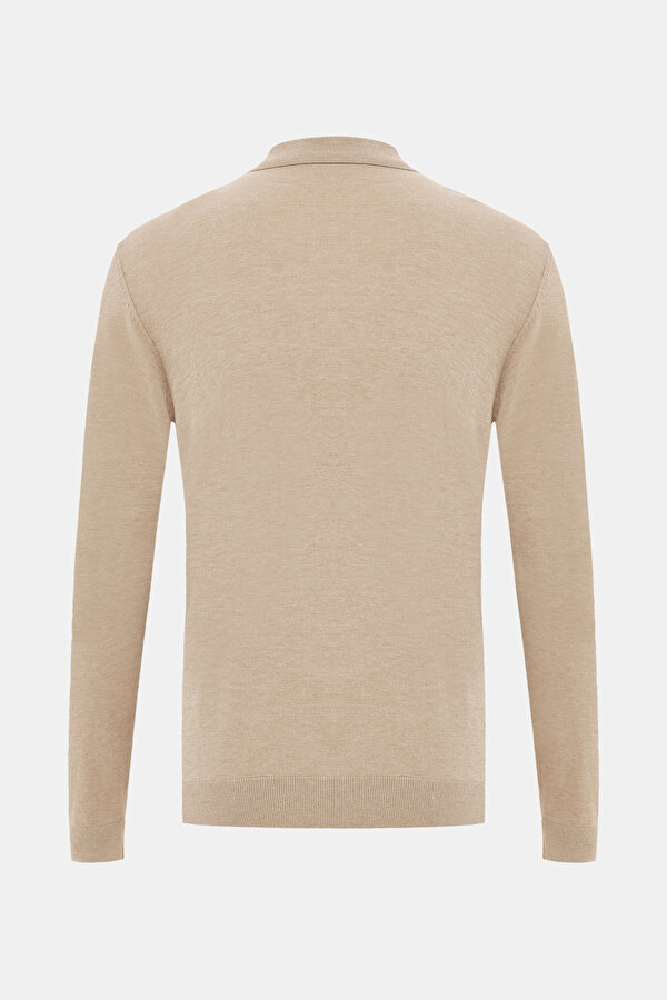 CAMEL POLO NECK TRICOT 2