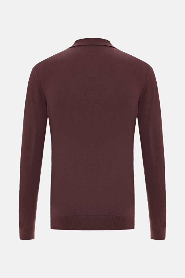 BRICK POLO NECK TRICOT 2