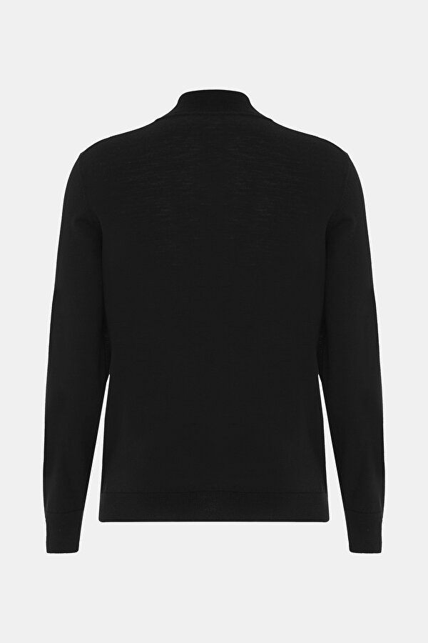 BLACK 1/2 TURTLENECK TRICOT 2