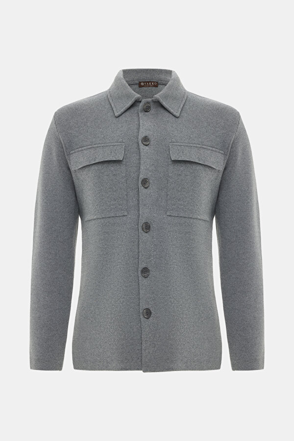 GRAY MELANGE TRICOT