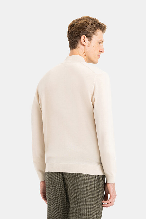 ECRU 1/2 TURTLENECK TRICOT 2