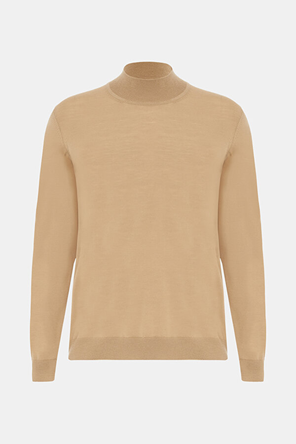 CAMEL 1/2 TURTLENECK TRICOT