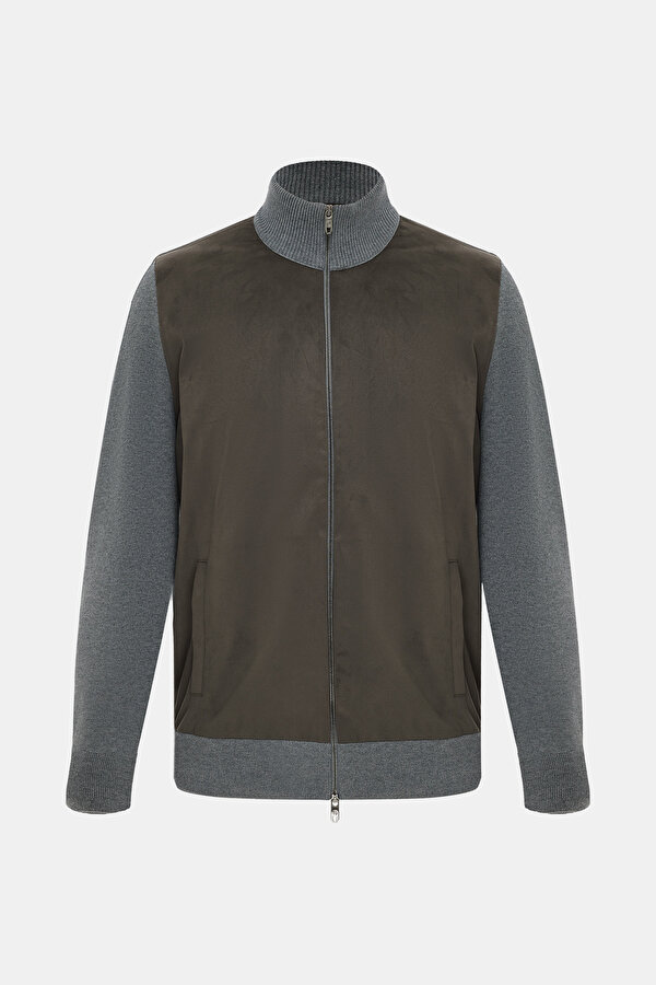 GRAY MELANGE TRICOT