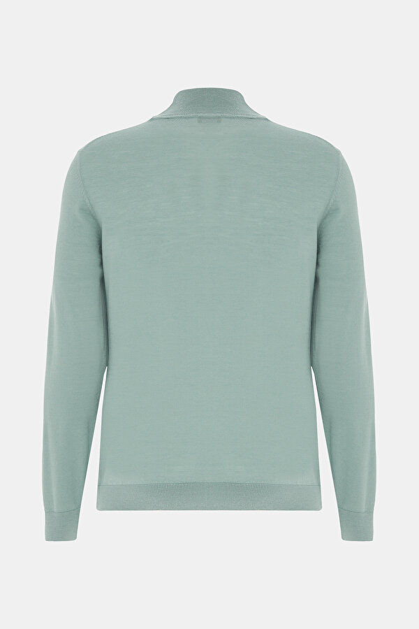 LIGHT GREEN 1/2 TURTLENECK TRICOT 2