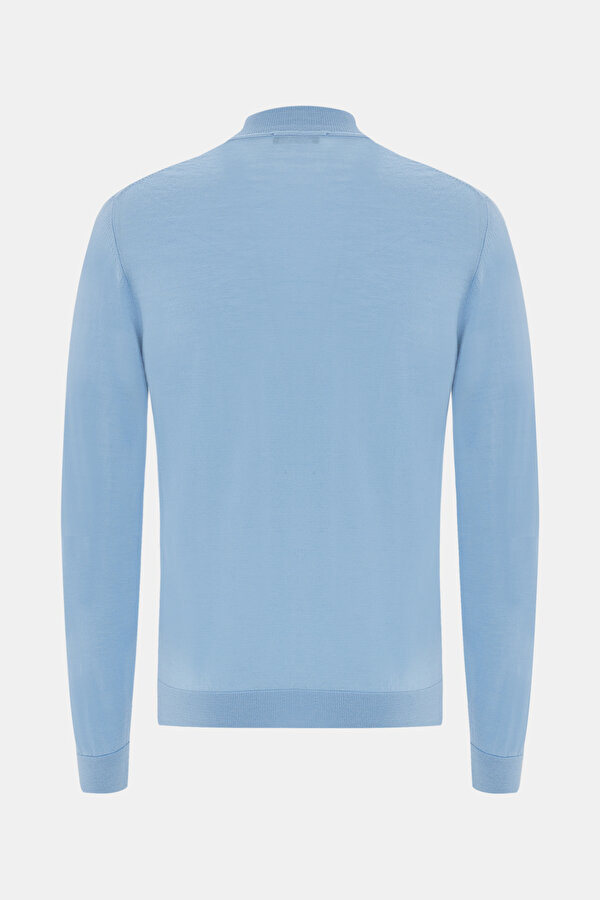 BLUE 1/2 TURTLENECK TRICOT 6