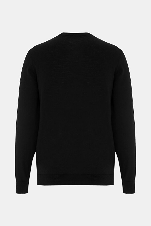 BLACK V NECK TRICOT 2