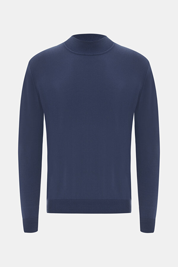 INDIGO 1/2 TURTLENECK TRICOT