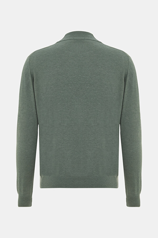 GREEN 1/2 TURTLENECK TRICOT 2
