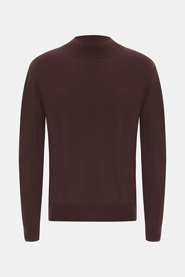 BRICK 1/2 TURTLENECK TRICOT