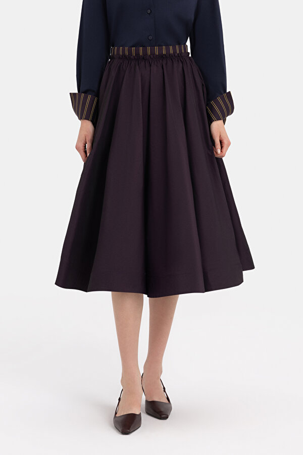 DAMSON BELOW THE KNEE SKIRT 2