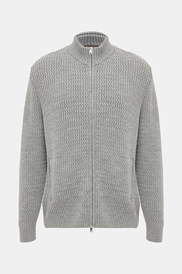 GRAY MELANGE TRICOT