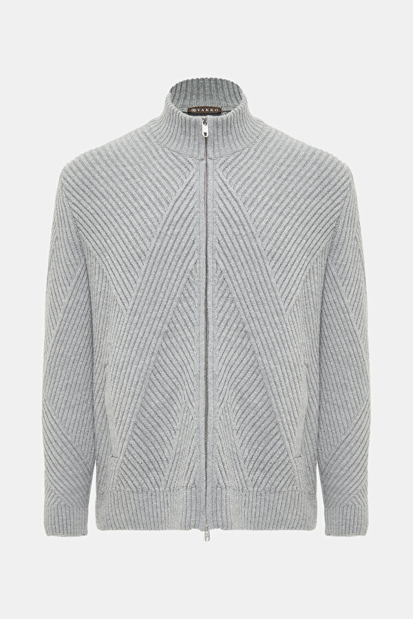 GRAY MELANGE TRICOT